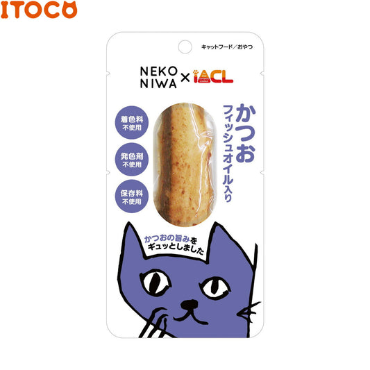 NEKONIWA 一本かつお フィッシュオイル入り 猫用おやつ 1本