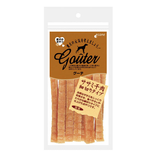 グーテ 犬用おやつ ササミ干し肉 細切りタイプ 80g