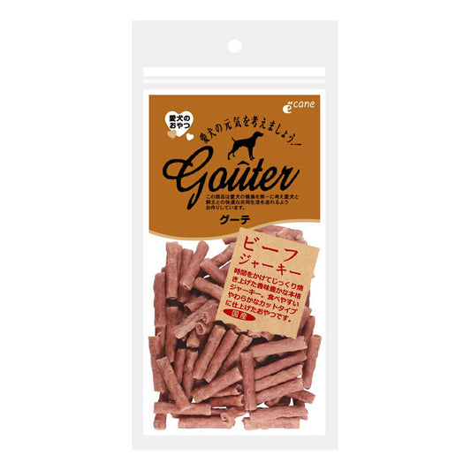 グーテ 犬用おやつ ビーフジャーキー 80g