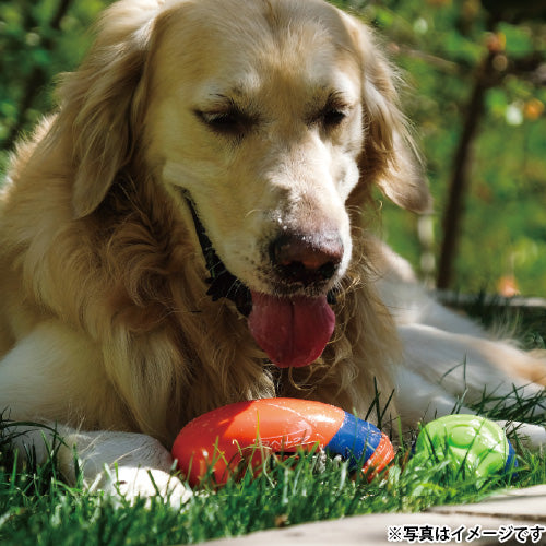 ジョイサー JOYSER ジョイサーラグビーボール 犬用おもちゃ オレンジ