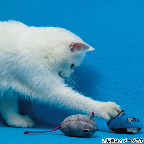 ジョイサー JOYSER サウンドチップマウス ブルー 猫用おもちゃ ブルー