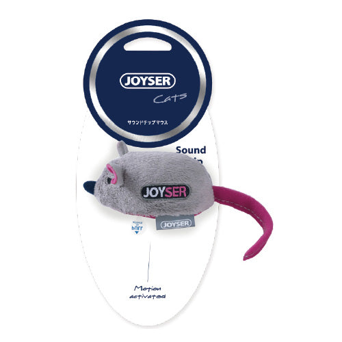 ジョイサー JOYSER サウンドチップマウス アッシュ 猫用おもちゃ アッシュ
