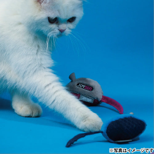 ジョイサー JOYSER サウンドチップマウス アッシュ 猫用おもちゃ アッシュ
