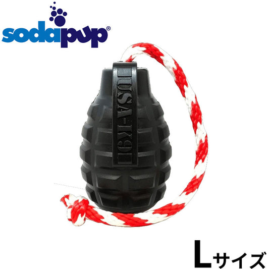 ソダパップ USA-K9 タグトイ マグナムグレネード L ブラック【送料無料】