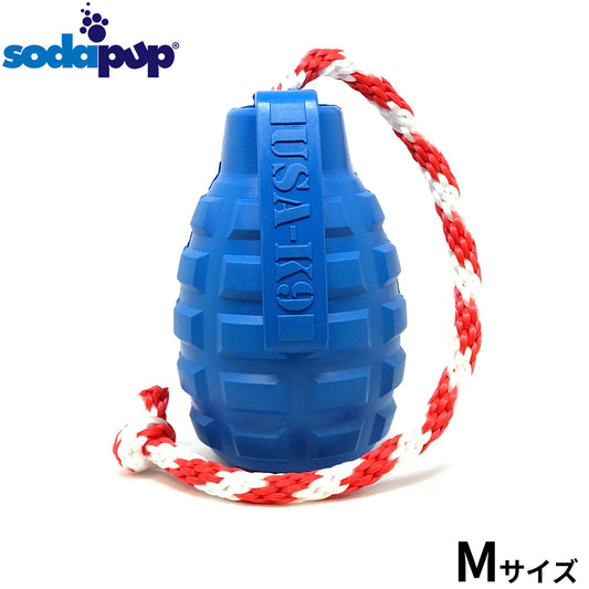 ソダパップ USA-K9 グレネード紐付き M ブルー【送料無料】