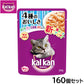 カルカン キャットフード パウチ 成猫用 4種のおいしさ まぐろ・たい・白身魚・さけ入り 70g×160個セット【送料無料】 パテ ペースト