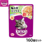 カルカン キャットフード パウチ 成猫用 海の幸ミックス まぐろ・さけ・ほたてだし入り 70g×160個セット【送料無料】 パテ ペースト