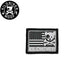 KILONINER キロナイナー カスタマイズ用パッチ Mini Freedom Crossbones Dog and Logo Patch Grey/Black