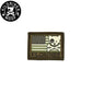 KILONINER キロナイナー カスタマイズ用パッチ Mini Freedom Crossbones Dog and Logo Patch Tan/Green