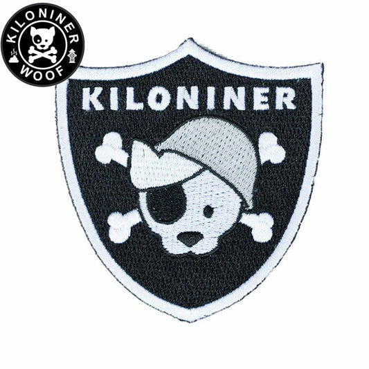 KILONINER キロナイナー カスタマイズ用パッチ Pirate Dawg Patch