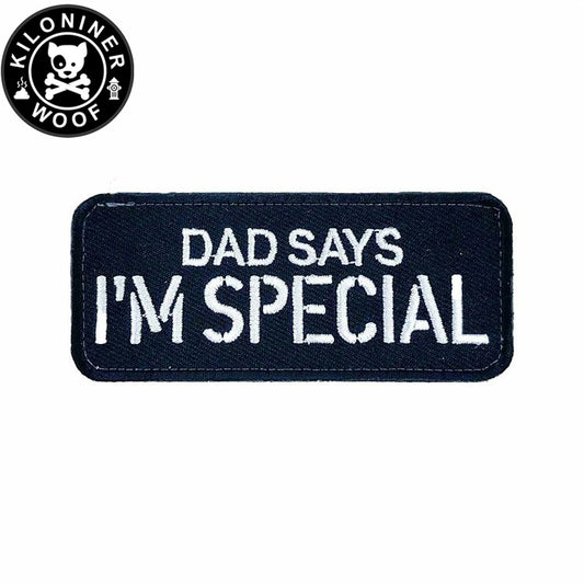 KILONINER キロナイナー カスタマイズ用パッチ DAD SAYS IM SPECIAL Patch
