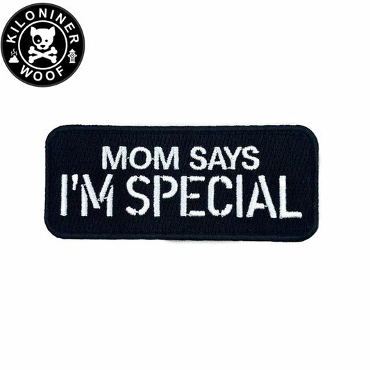 KILONINER キロナイナー カスタマイズ用パッチ MOM SAYS IM SPECIAL Patch