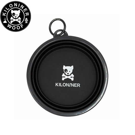 KILONINER キロナイナー CB1 Collapsible Dog Bowls 折り畳みドッグボウル S Black