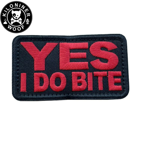 KILONINER キロナイナー カスタマイズ用パッチ YES I DO BITE Patch