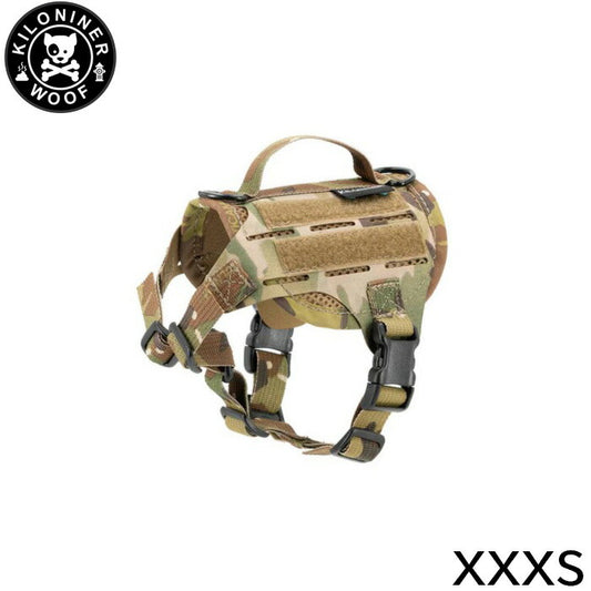 KILONINER キロナイナー M4 Tactical MOLLE Vest Laser Cut M4タクティカルモールベストレーザーカット ハーネス XXXS Multicam【送料無料】