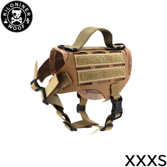 KILONINER キロナイナー M4 Tactical MOLLE Vest Laser Cut M4タクティカルモールベストレーザーカット ハーネス XXXS Coyote【送料無料】