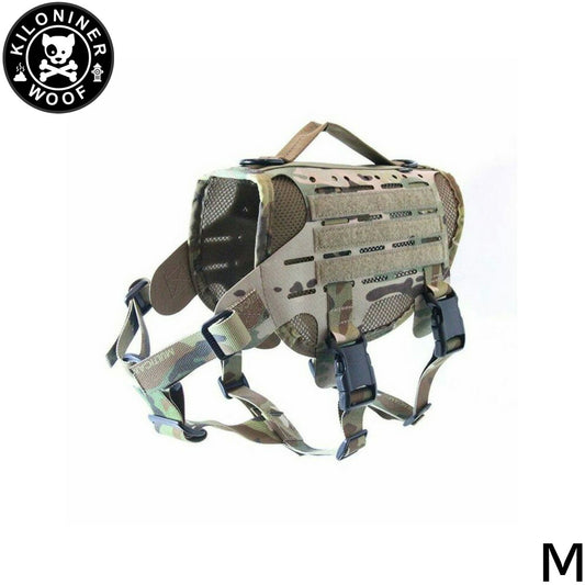 KILONINER キロナイナー M4 Tactical MOLLE Vest Laser Cut M4タクティカルモールベストレーザーカット ハーネス M Multicam【送料無料】
