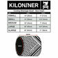 KILONINER キロナイナー ドッグウェア Cooling Shemagh Scarf クーリングシュマグ L Pink/Black