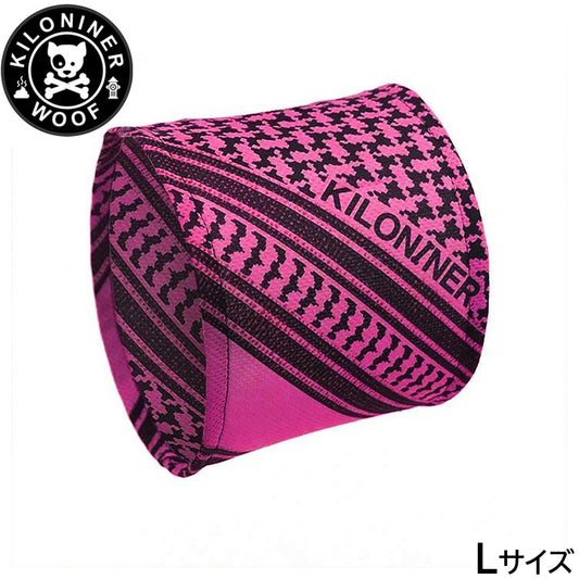 KILONINER キロナイナー ドッグウェア Cooling Shemagh Scarf クーリングシュマグ L Pink/Black