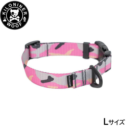 KILONINER キロナイナー M2C Lightspeed Collar ライトスピードカラー（首輪） L Pink Camo【送料無料】