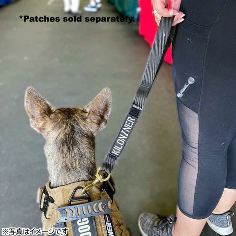 KILONINER キロナイナー BIG DOG SHORT LEASH 大型犬用ショートリード Wolf Grey【送料無料】