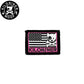 KILONINER キロナイナー カスタマイズ用パッチ Mini Freedom Crossbones Dog and Logo Patch Pink/Black