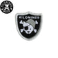 KILONINER キロナイナー カスタマイズ用パッチ Mini Pirate Dawg Patch
