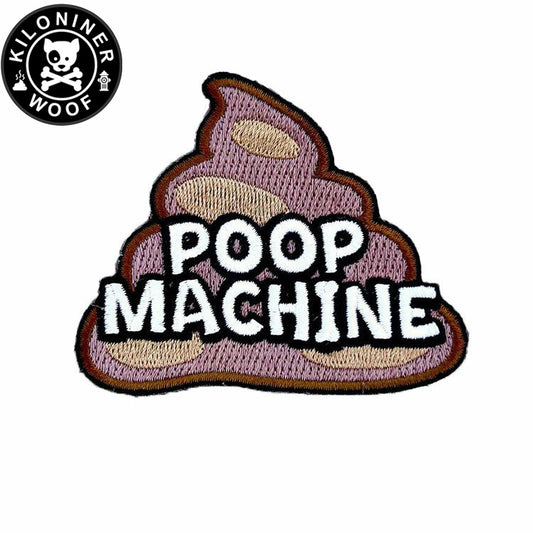 KILONINER キロナイナー カスタマイズ用パッチ Poop Machine Patch