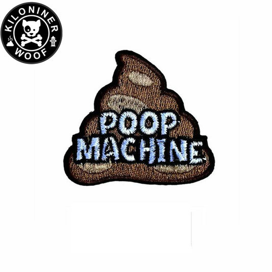KILONINER キロナイナー カスタマイズ用パッチ Mini Poop Machine Patch