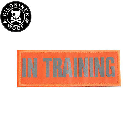 KILONINER キロナイナー カスタマイズ用パッチ Reflective High Visibility IN TRAINING Patch Orange