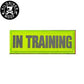 KILONINER キロナイナー カスタマイズ用パッチ Reflective High Visibility IN TRAINING Patch Green