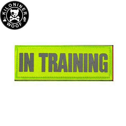 KILONINER キロナイナー カスタマイズ用パッチ Reflective High Visibility IN TRAINING Patch Green