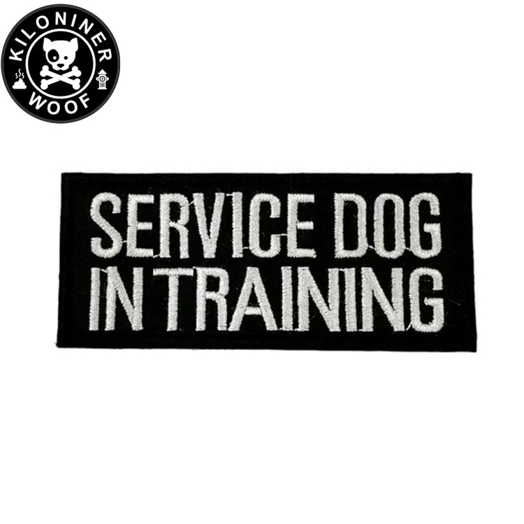 KILONINER キロナイナー カスタマイズ用パッチ SERVICE DOG IN TRAINING Patch