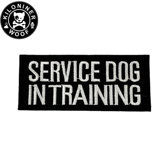 KILONINER キロナイナー カスタマイズ用パッチ SERVICE DOG IN TRAINING Patch