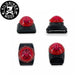 KILONINER キロナイナー アクセサリー SF1 Clipon Safety Light セーフティーライト Red