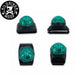 KILONINER キロナイナー アクセサリー SF1 Clipon Safety Light セーフティーライト Green