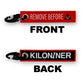 KILONINER キロナイナー アクセサリー Key Chain Tag キーチェーンタグ Remove Before Poop S