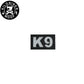 KILONINER キロナイナー カスタマイズ用パッチ K9 Patch S Black
