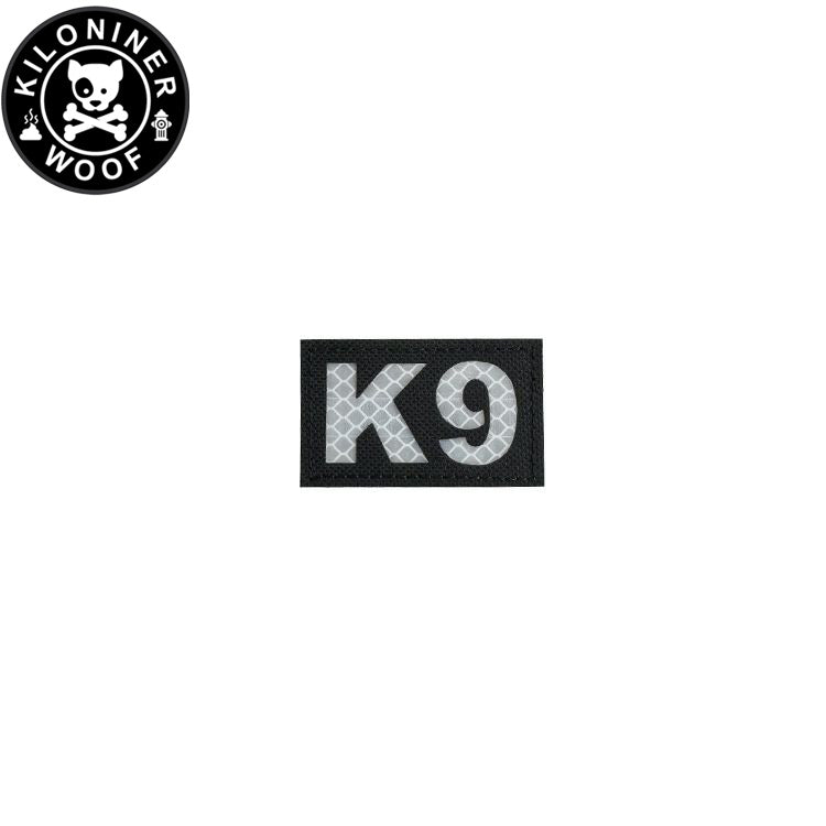 KILONINER キロナイナー カスタマイズ用パッチ K9 Patch S Black