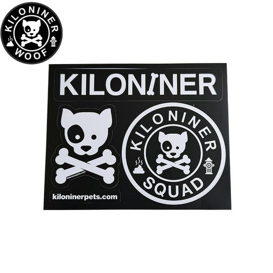 KILONINER キロナイナー Dog Squad Sticker Sheet ステッカー