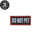 KILONINER キロナイナー カスタマイズ用パッチ Mini Do Not Pet Red Line Patch