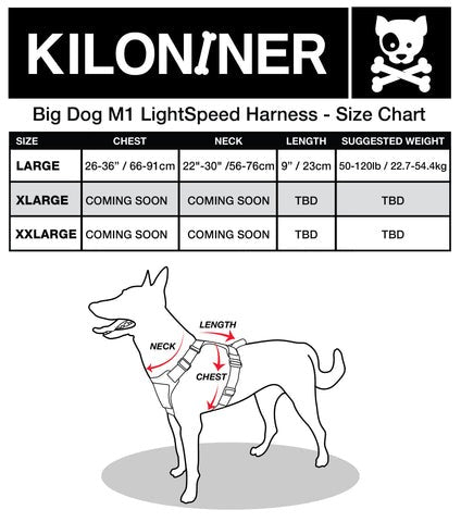 KILONINER キロナイナー 2023モデル M1 Light Speed Harness M1 ライトスピード ハーネス L Tigerstripe Camo【送料無料】