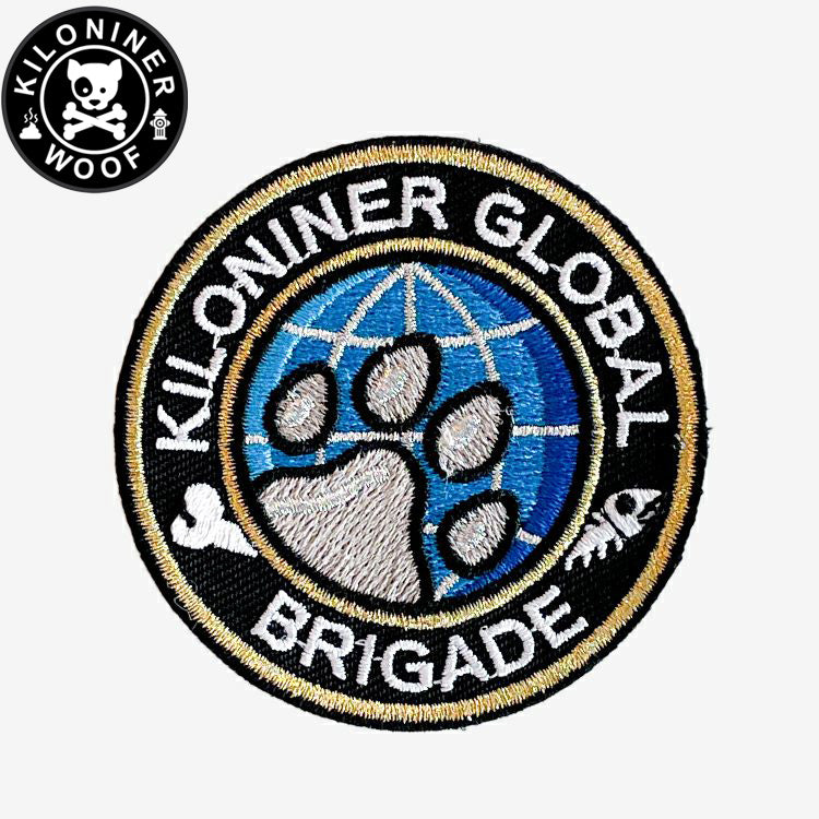 KILONINER キロナイナー カスタマイズ用パッチ Kiloniner Global Brigade Patch