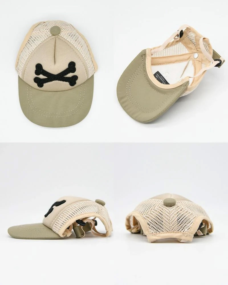 キロナイナー KLONINER カスタムファンキャップ Custom Fun Cap 犬の帽子 S トリコロール