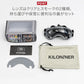 キロナイナー KILONINER ショートノーズゴーグル 短頭犬種用 XXXS ブラック
