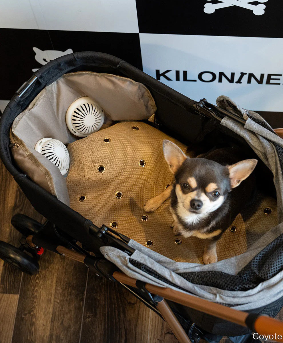 キロナイナー KILONINER エアフローマット 送風エアマット ブラック