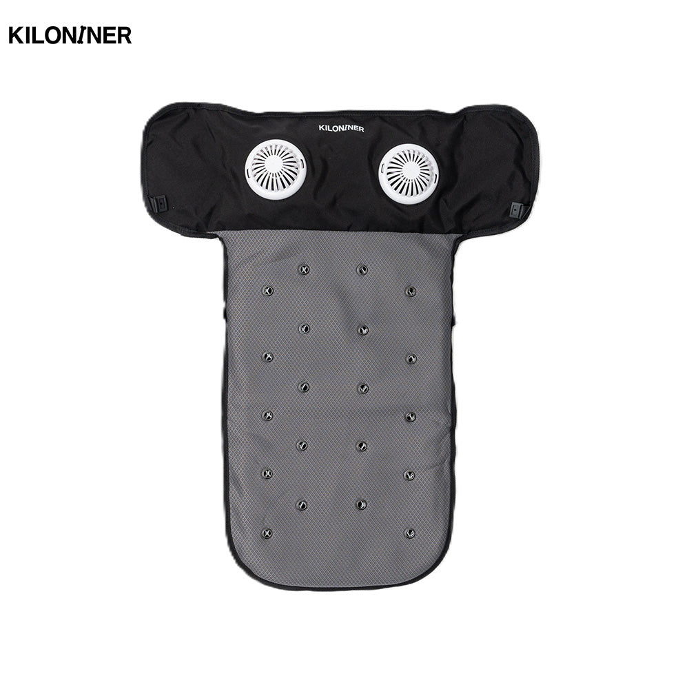 キロナイナー KILONINER エアフローマット 送風エアマット ブラック