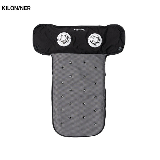 キロナイナー KILONINER エアフローマット 送風エアマット ブラック