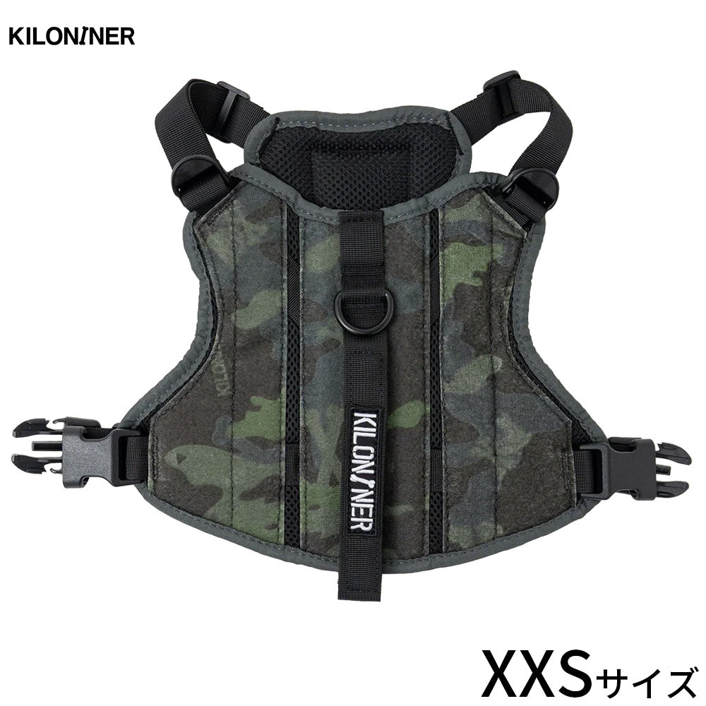 キロナイナー KILONINER M3A ハーネス XXS マルチカムブラック