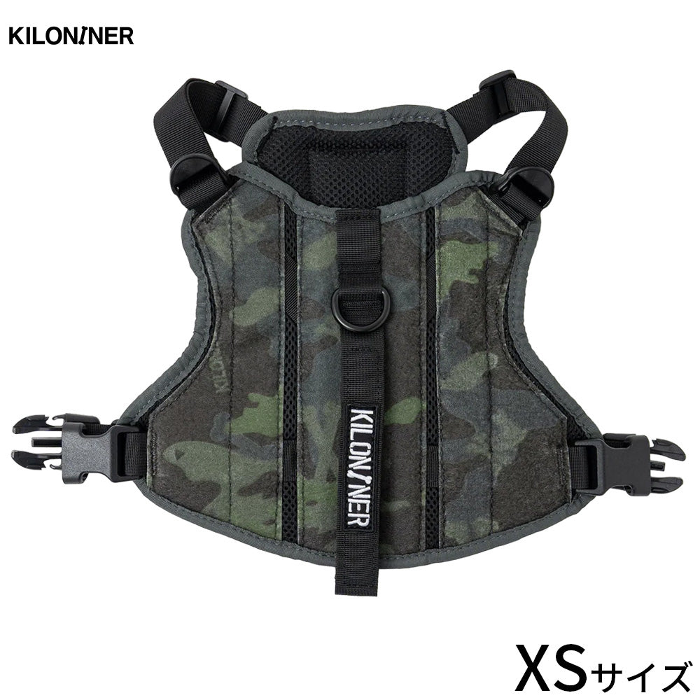 キロナイナー KILONINER M3A ハーネス XS マルチカムブラック